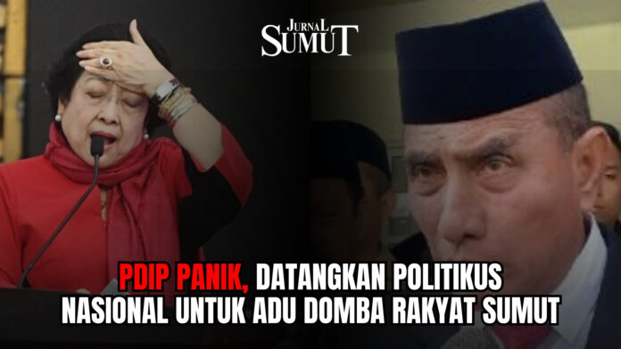 PDIP panik di Sumut Datangkan Politikus Nasional untuk Adu Domba Rakyat Sumut