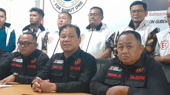 Tim Hukum Edy Rahmayadi Belum Cabut Laporan ke Polisi Soal Peristiwa Pelemparan Pasca Debat, Tak Ingin Pilkada Damai?